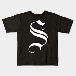 S typography logo Kids T-Shirt